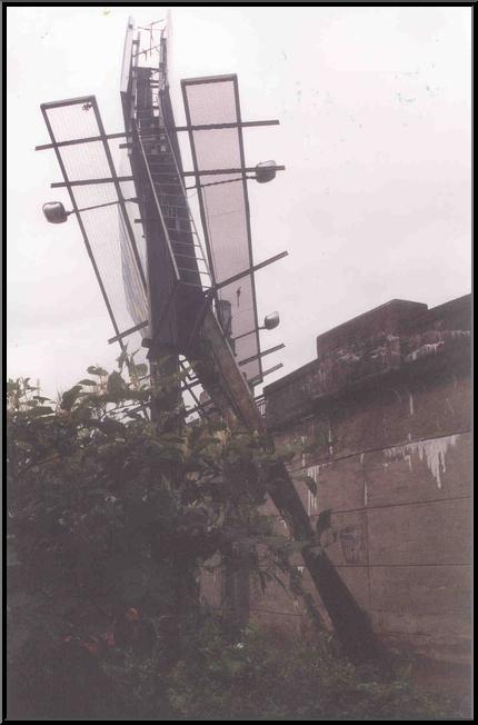 Billboard washout in Stella Ling Park at Green Lane and Main