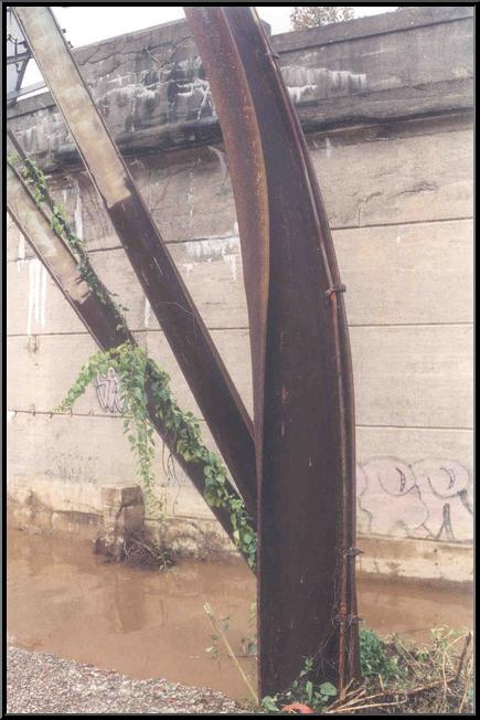 Billboard washout in Stella Ling Park at Green Lane and Main