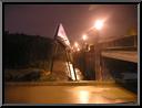 Billboard washout in Stella Ling Park at Green Lane and Main