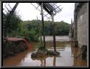 Billboard washout in Stella Ling Park at Green Lane and Main