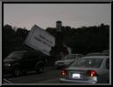 Billboard washout in Stella Ling Park at Green Lane and Main