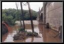 Billboard washout in Stella Ling Park at Green Lane and Main