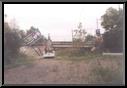 Billboard washout in Stella Ling Park at Green Lane and Main