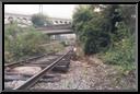 Train Tracks under Green Lane Bridge--Washout damage