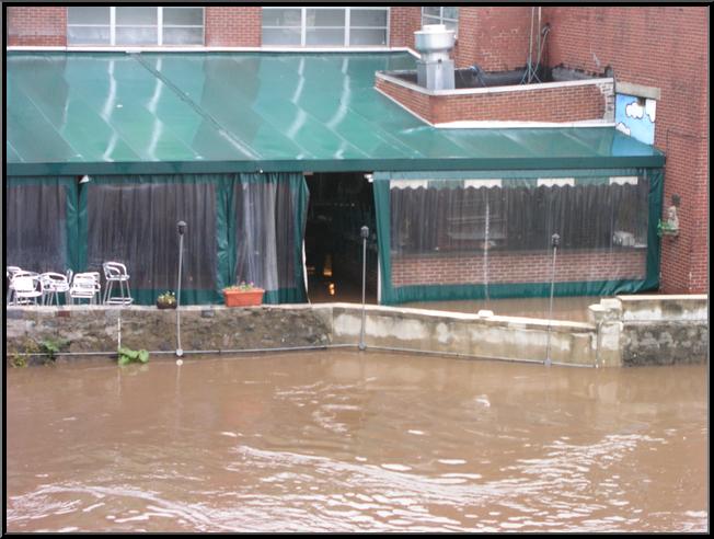 Manayunk Brewing Company from Railroad Bridge