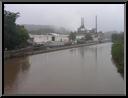 Smurfit Stone from Fountin Street Bridge (no visable flooding)