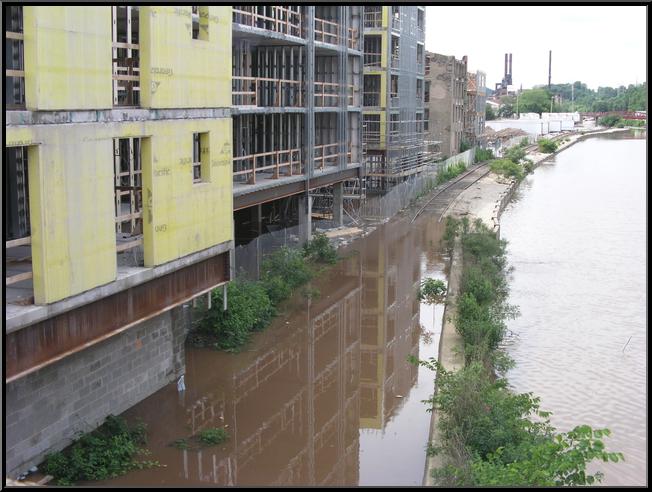 Venice Lofts--Railroad Tracks and Canal