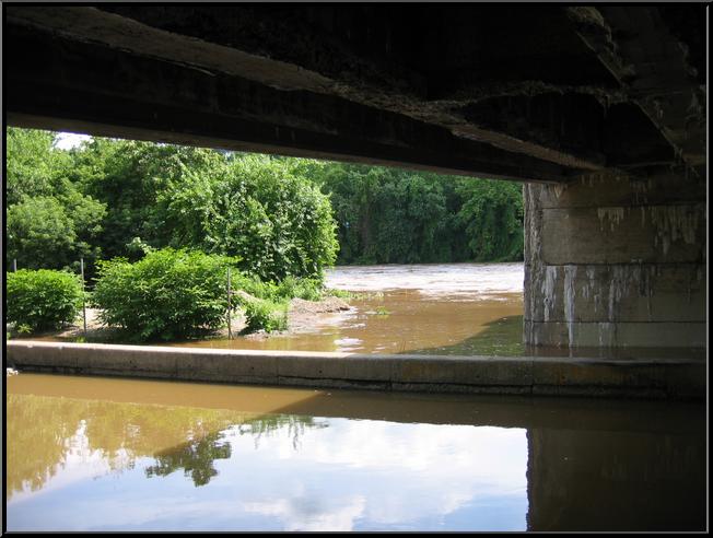 Green Lane Bridge--Canal and old Billboard Location