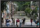 Closeup of Main Street Flooding