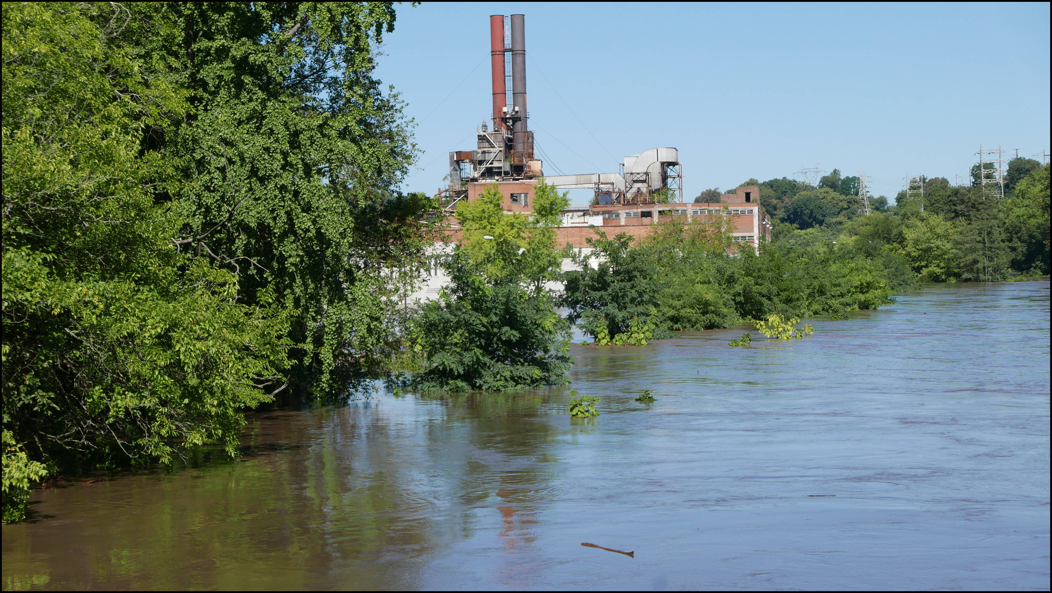 Fountain Street Steps and Flat Rock Road -- Old paper mill