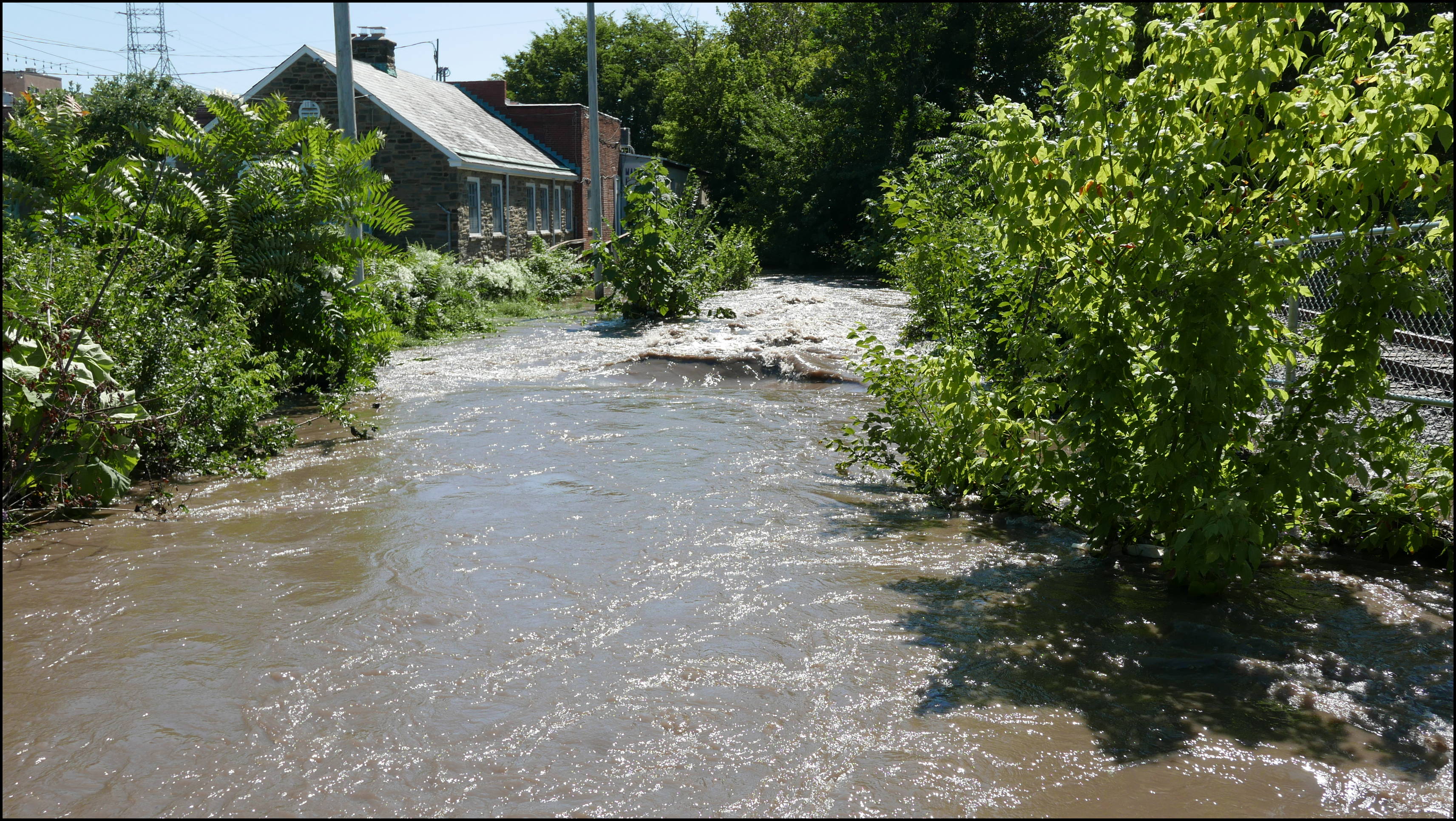 Lock Street and the canal -- Lower canal locks