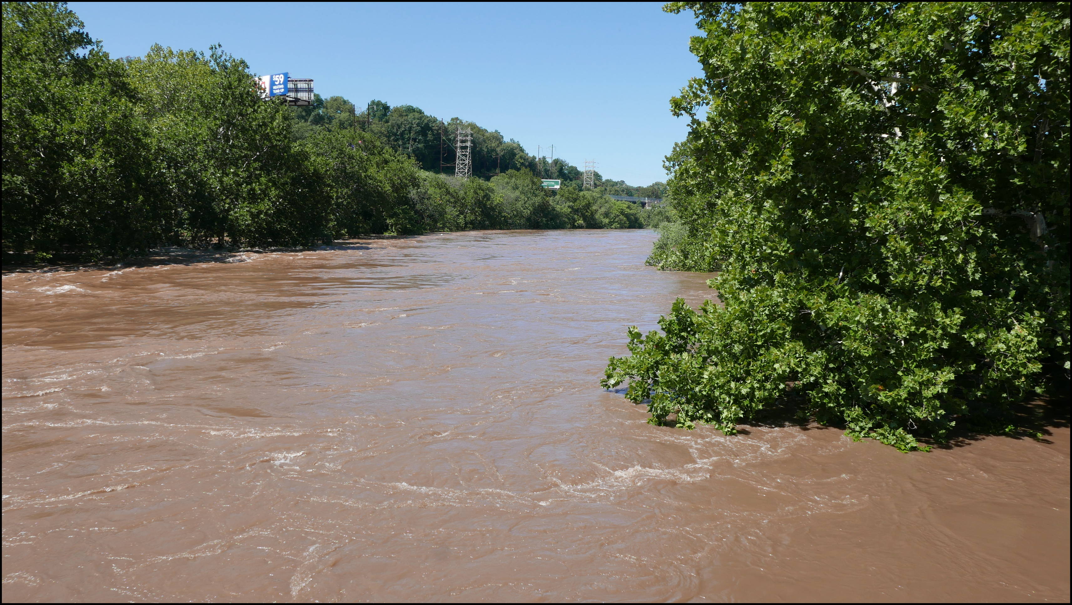 Blackies Bridge -- Upstream view.