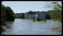 Fountain Street Steps and Flat Rock Road -- View towards Venice Lofts