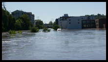 Fountain Street Steps and Flat Rock Road -- View towards Venice Lofts