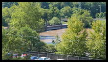 Views from the Manayunk Bridge -- Green Lane bridge