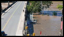 Views from the Manayunk Bridge -- Green Lane bridge