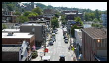 Views from the Manayunk Bridge -- Main Street