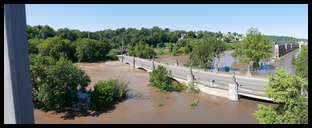 Views from the Manayunk Bridge -- The Locks