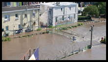 Views from the Manayunk Bridge -- Main Street parking lot