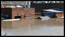 Blackies Bridge -- Back of Manayunk Brewing Company. Record flooding