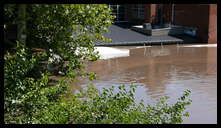 Blackies Bridge -- Back of Manayunk Brewing Company. Record flooding