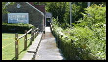 Lock Street and the canal -- Back entrance to Manayunk Brewing Company