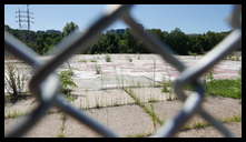 Wissahickon Creek and Ridge Ave (Wissahickon Transfer) -- New Wissahickon Transfer site is dry.