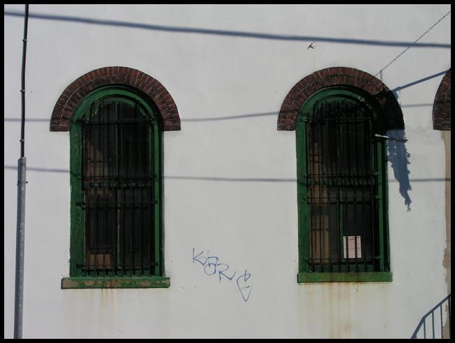 Front windows